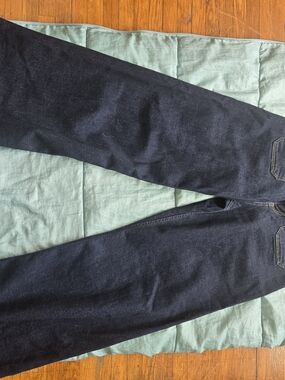 Zara Dark Blue Wide Leg Jeans